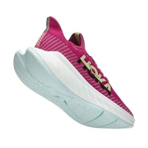 Hoka One One Women's Fuchsia and Mint Athletic Shoes